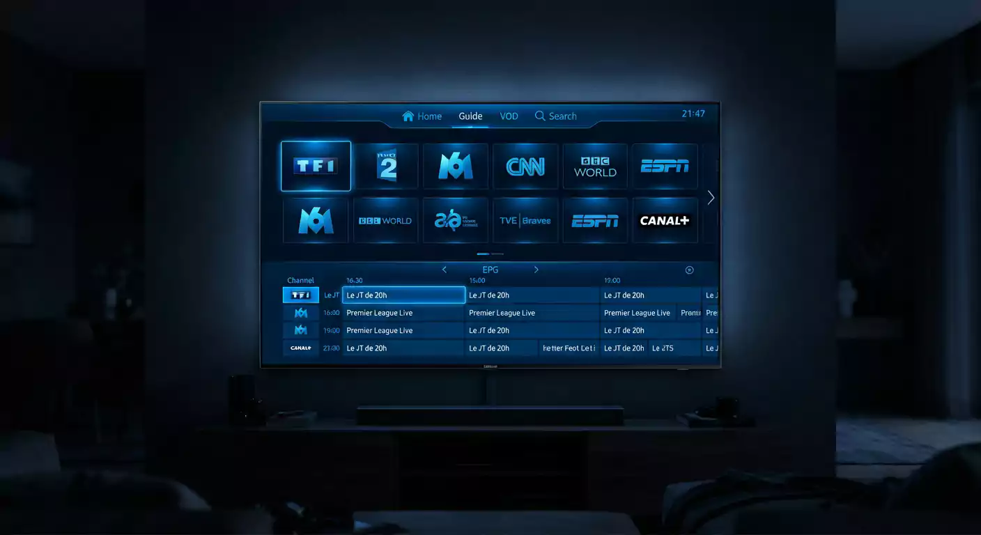 Fournisseur IPTV Smart TV — Guide Installation 2026 | IPTV Fournisseur